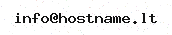 info [eta] hostname.lt